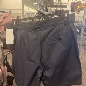 Burberry Navy Tailored Shorts